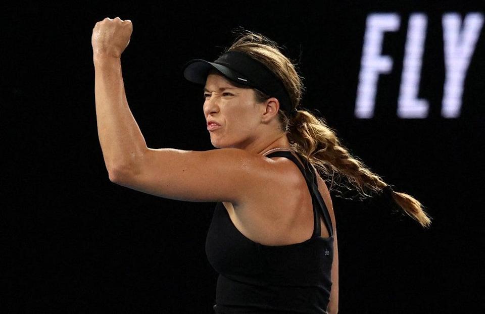 Collins is bidding for her first grand slam title (REUTERS)