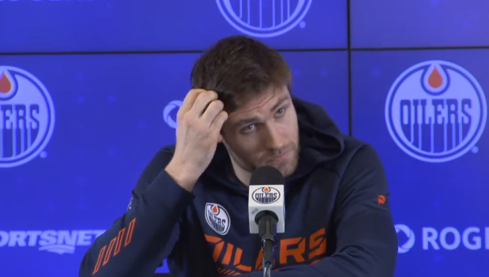 Oilers star Leon Draisaitl and beat writer Jim Matheson's 