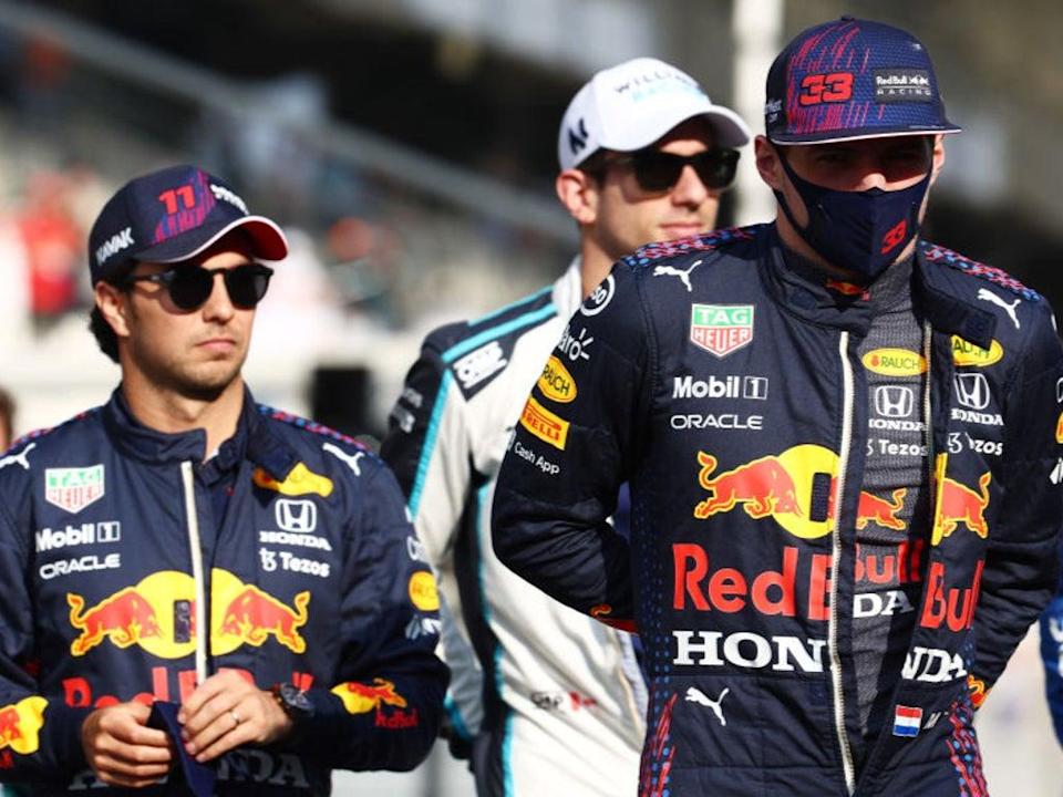 Perez held up Hamilton to help Verstappen’s title chances in Abu Dhabi (Getty Images)
