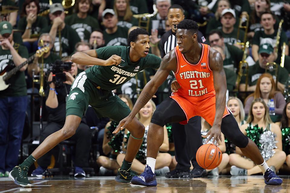 It's unclear whether Illinois star center Kofi Cockburn is going to play. If he does, his matchup with MSU's centers, including Marcus Bingham Jr., becomes perhaps the story of the game.