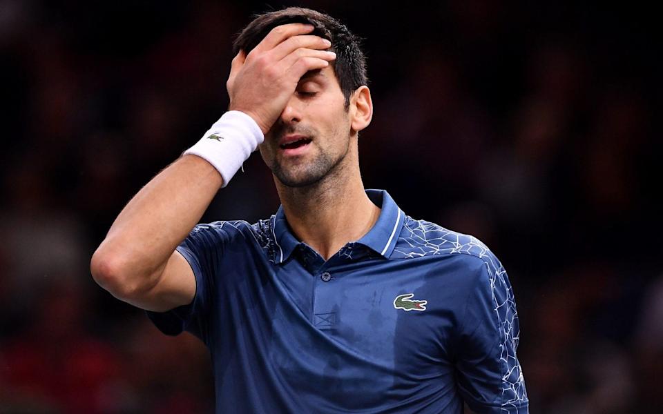 Novak Djokovic - Novak Djokovic faces exile from French Open under new rules requiring sportspeople to be vaccinated - GETTY IMAGES