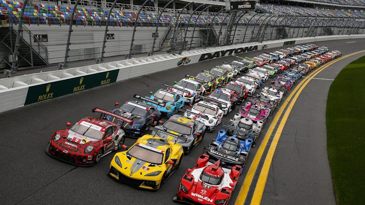 Official starting lineup grid for Rolex 24 at Daytona Wayne Taylor