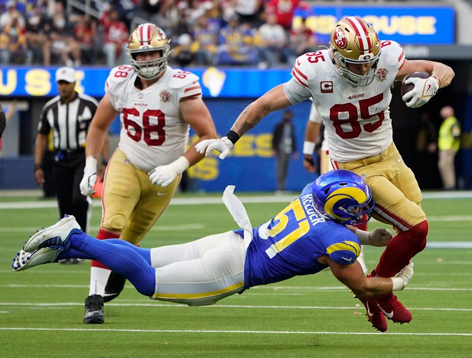 Can the San Francisco 49ers upset the Los Angeles Rams in the NFC Championship Game on Sunday?