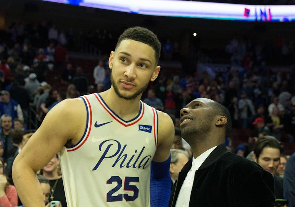 Ben Simmons and Rich Paul