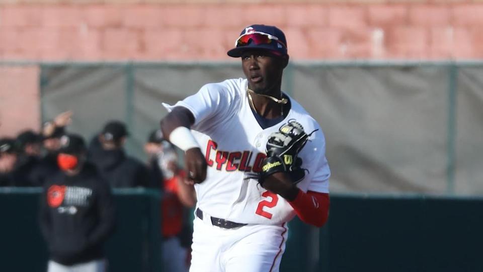 Mets prospect Ronny Mauricio at MCU Park on May 25, 2021.