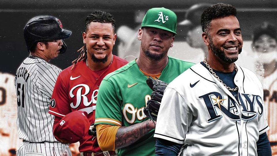 Seiya Suzuki, Luis Castillo, Frankie Montas, Nelson Cruz treated art 2022