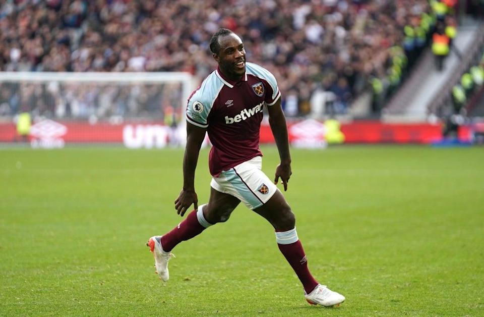 Michail Antonio will shoulder much of the attacking burden at West Ham (Tim Goode/PA) (PA Wire)