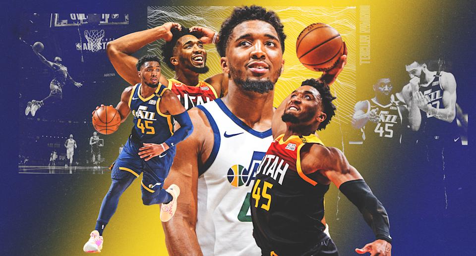 Utah Jazz star Donovan Mitchell addressed his relationship with teammate Rudy Gobert, his happiness in Utah and more on the latest 