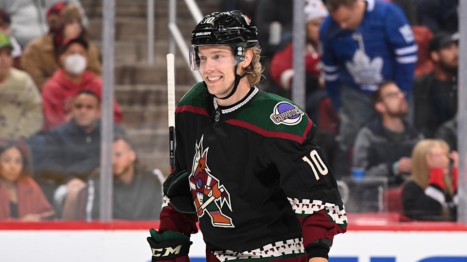 The Toronto Maple Leafs have acquired Ryan Dzingel in a trade with the Arizona Coyotes. (Photo by Norm Hall/NHLI via Getty Images)