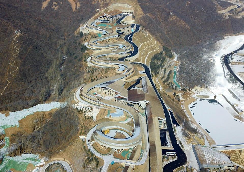 Yanqing National Sliding Center.