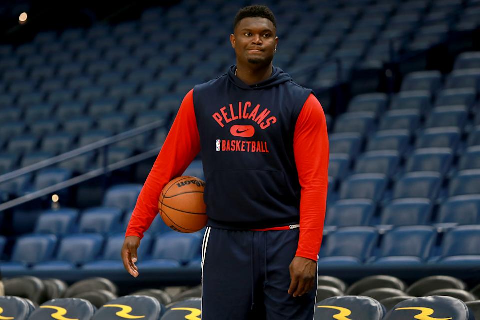 Zion Williamson of the New Orleans Pelicans