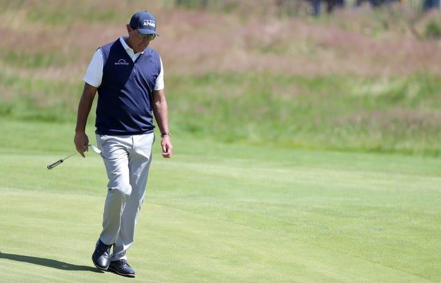 Phil Mickelson is on a break