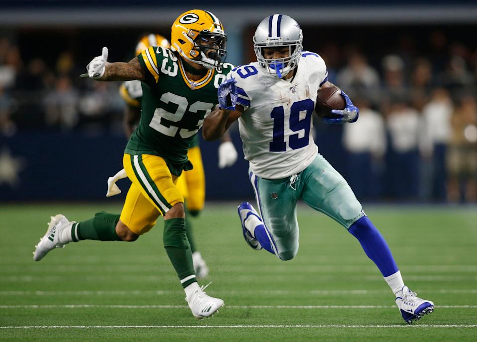 Could WR Amari Cooper (19) conceivably wind up in a Packers uniform?