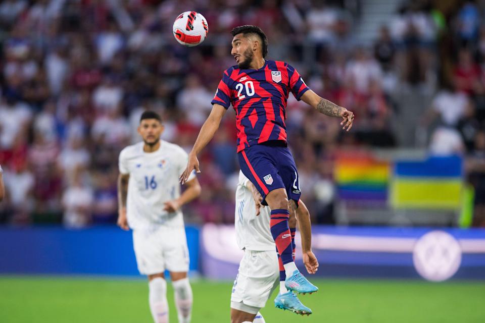 Jesus Ferreira (20) scored a goal in the USMNT's 5-1 win over Panama on Sunday.