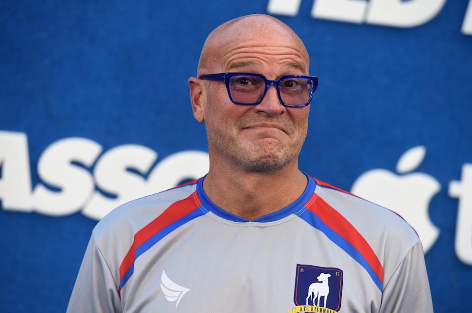 Rex Chapman arrives at the premiere of the second season of &quot;Ted Lasso&quot; on Thursday, July 15, 2021, at the Pacific Design Center.