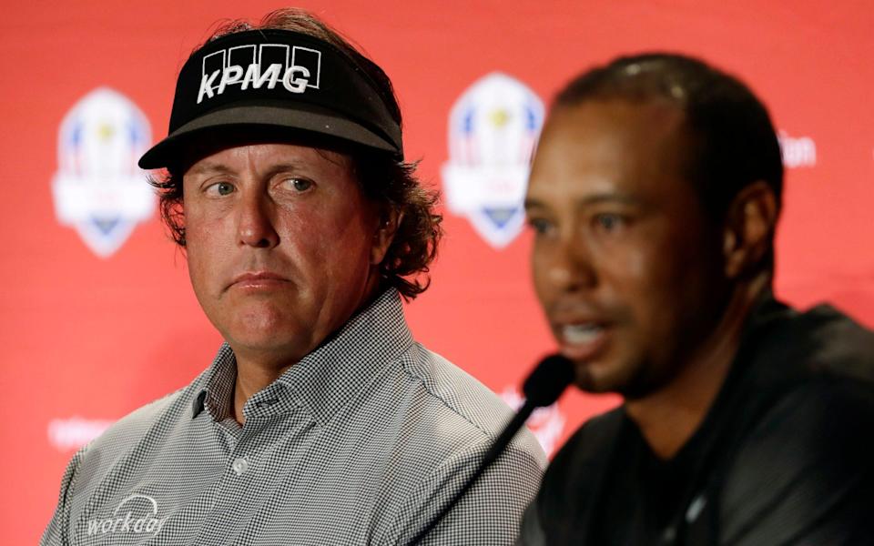 Tiger Woods ridicules Phil Mickelson after pipping old rival to PGA Tour's £6m popularity prize - AP