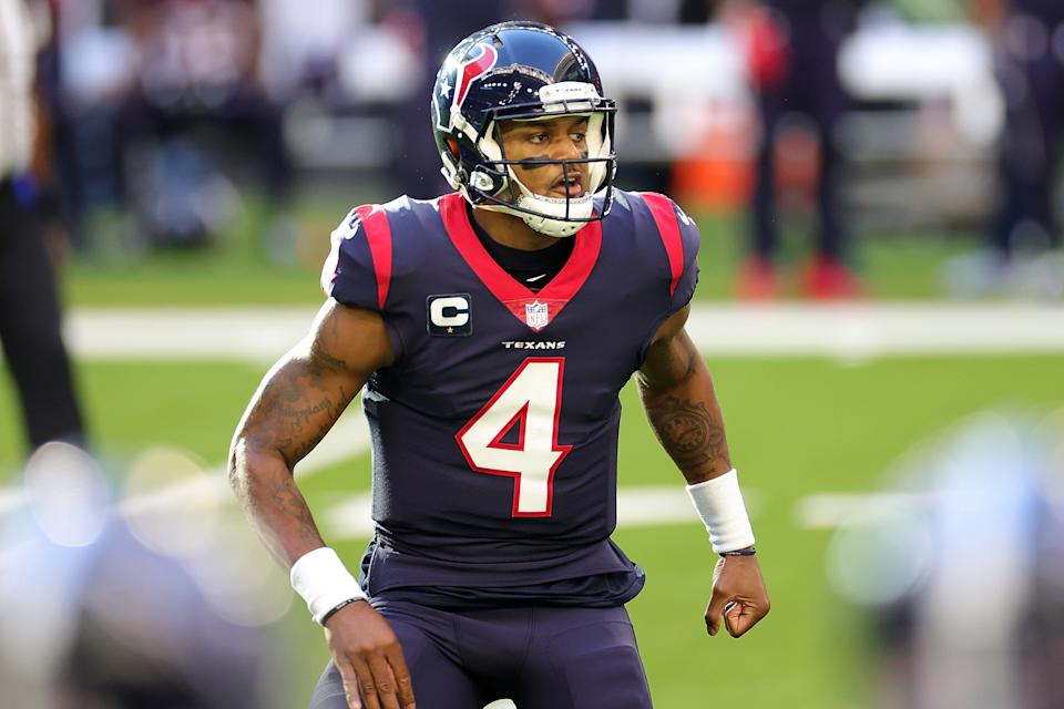 Deshaun Watson's is an unprecedented situation for the NFL. (Photo by Carmen Mandato/Getty Images)