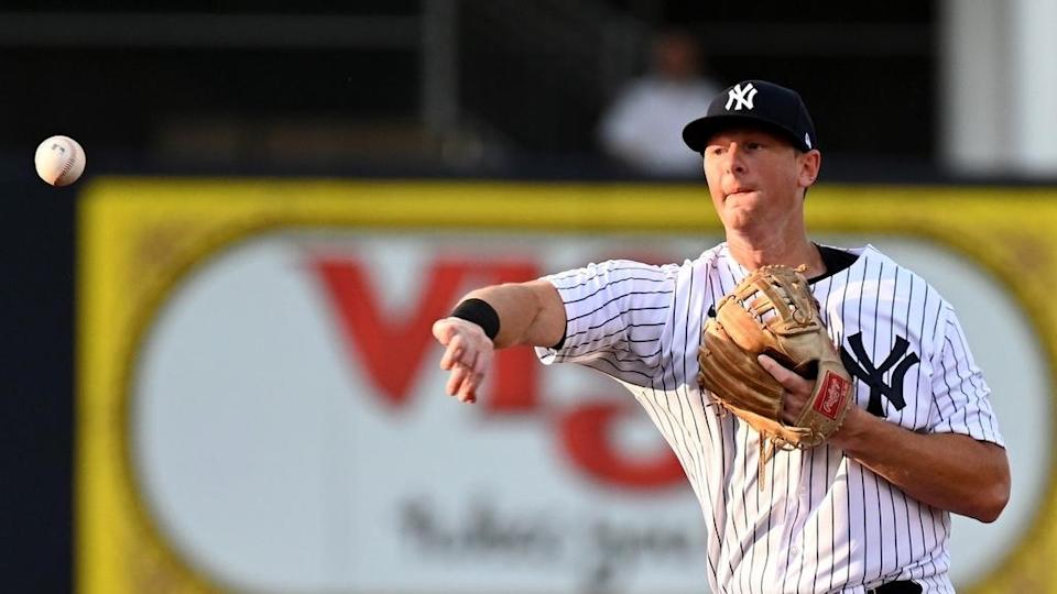 DJ LeMahieu Spring Training night game Blue Jays