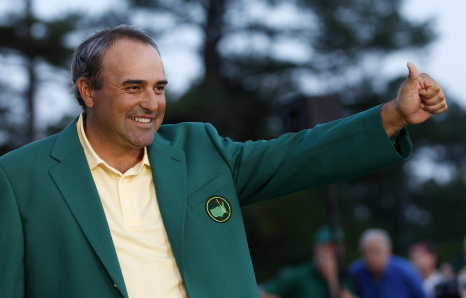 Angel Cabrera at The Masters in 2009