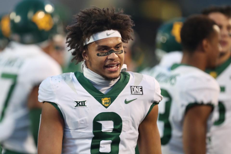 When we asked scouts for All-Juice recommendations before the NFL draft, one name came up over and over: Baylor safety Jalen Pitre. (Photo by Scott Winters/Icon Sportswire via Getty Images)