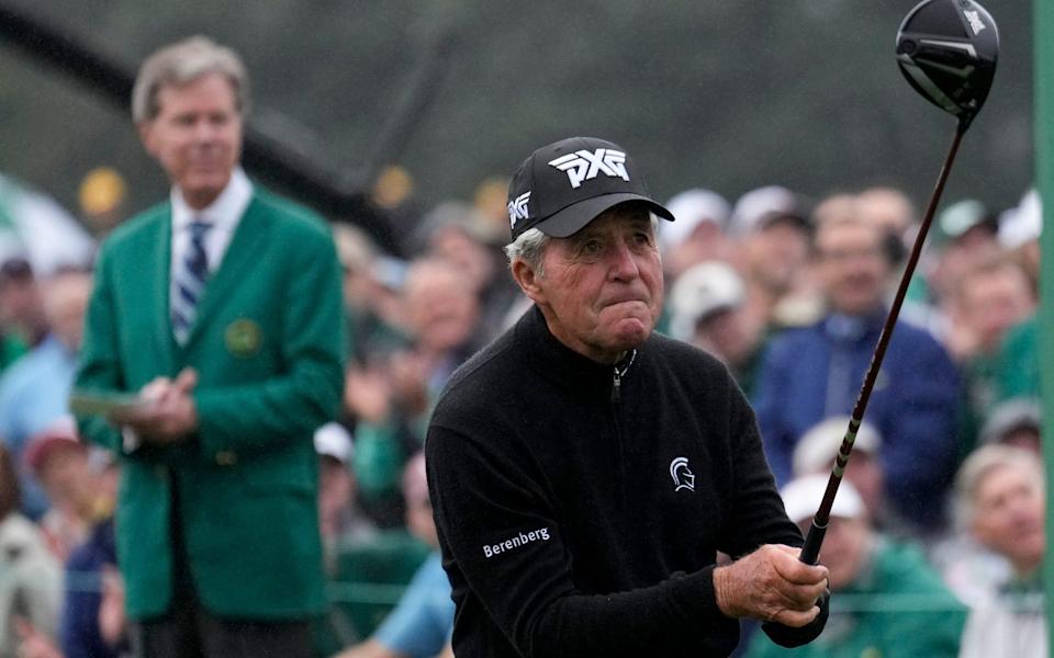 Gary Player sparks Masters controversy as he tees off in Saudi-branded sweater and defends Phil Mickelson - AP