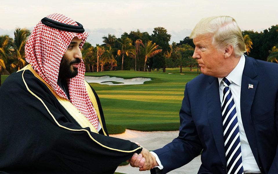 Inside the 'Axis of Eagle': How Trump and the Saudis teamed up to tip golf into chaos - Custom Image