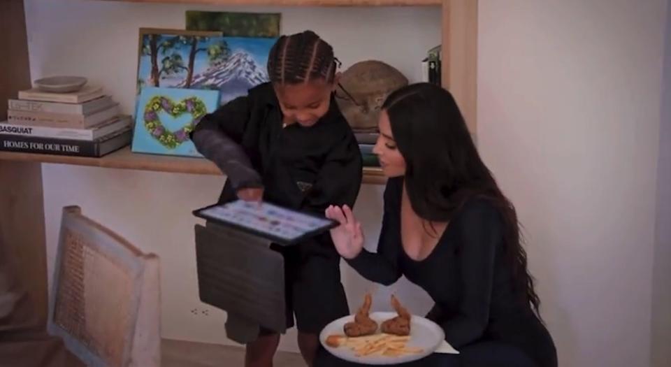 Kim Kardashian scene