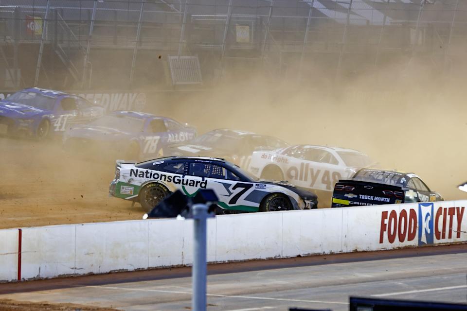 They added dirt to Bristol again ... and, once again, it brought out plenty of emotion from everyone involved.