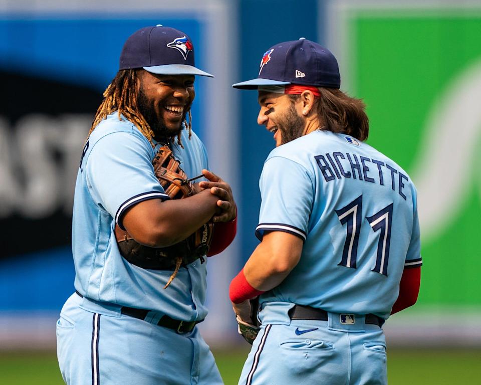 Vladimir Guerrero Jr. and Bo Bichette.