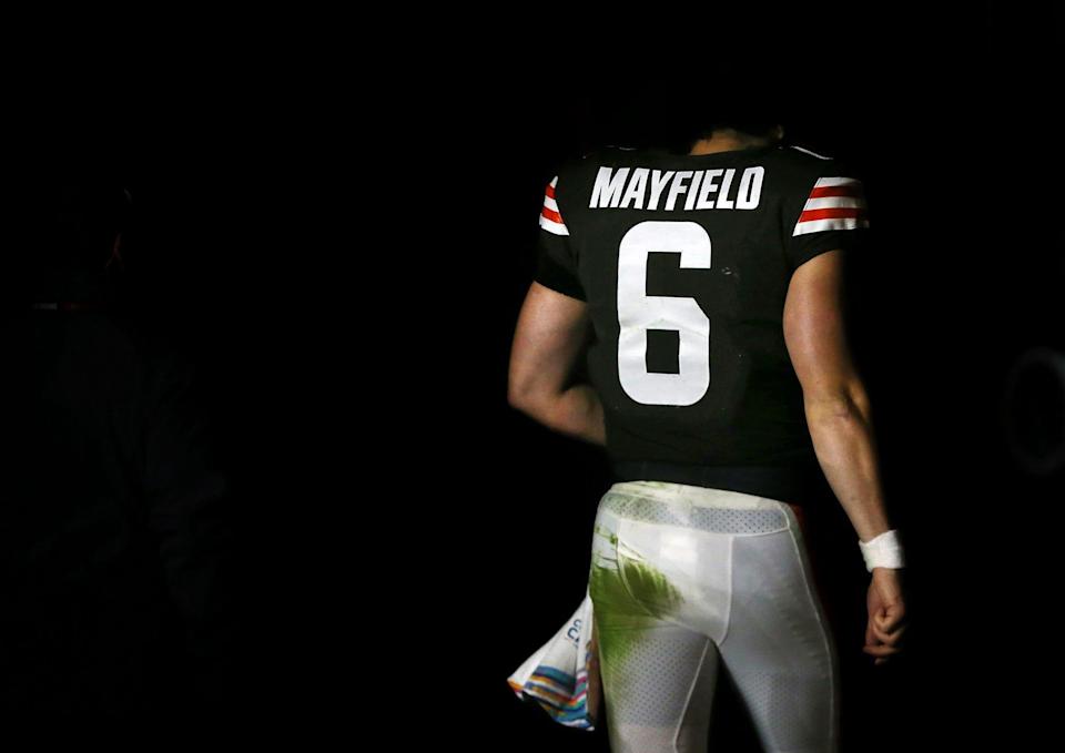 The Browns started more than one quarterback in 17 consecutive seasons before Baker Mayfield started every game in 2019.