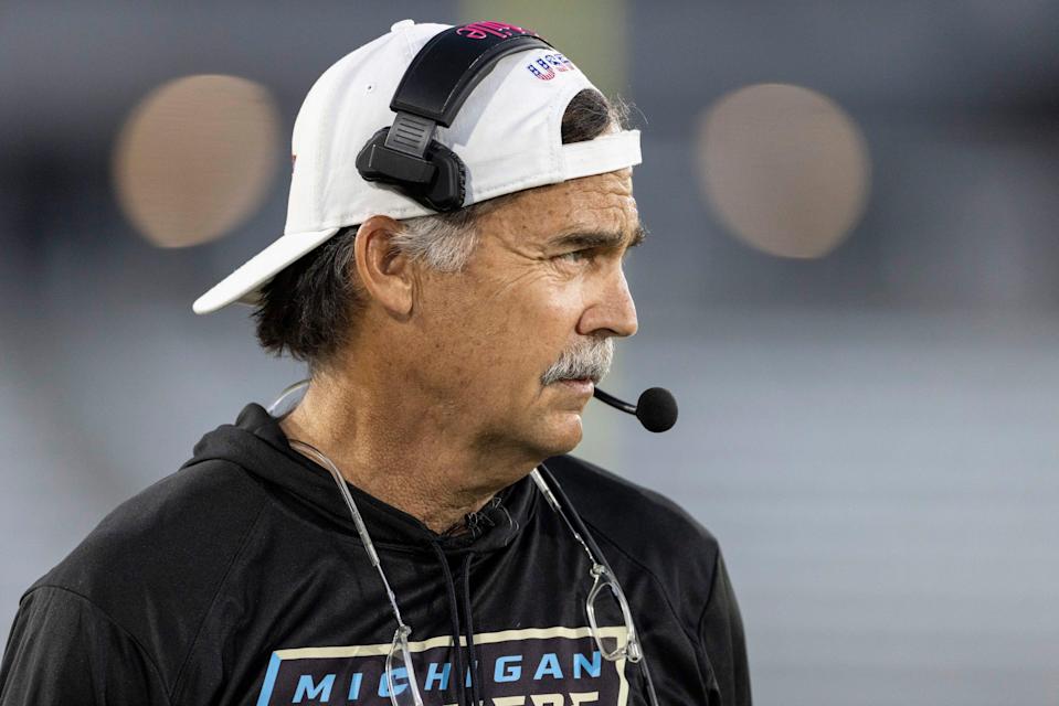 Michigan Panthers head coach Jeff Fisher is still looking for his first win in the USFL.