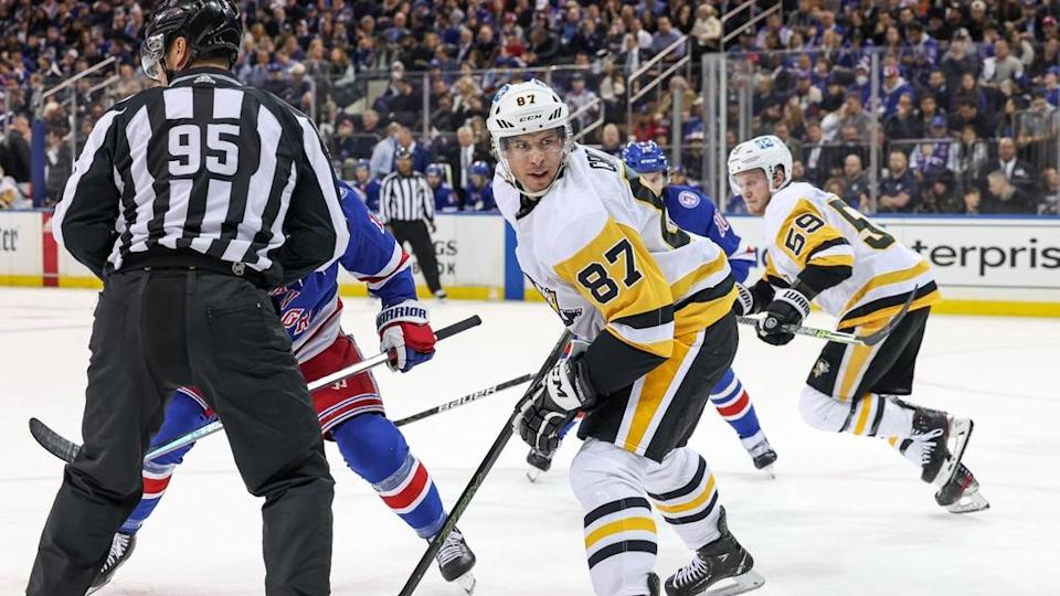 Sidney Crosby prepares for faceoff against Rangers in first round of playoffs 2022