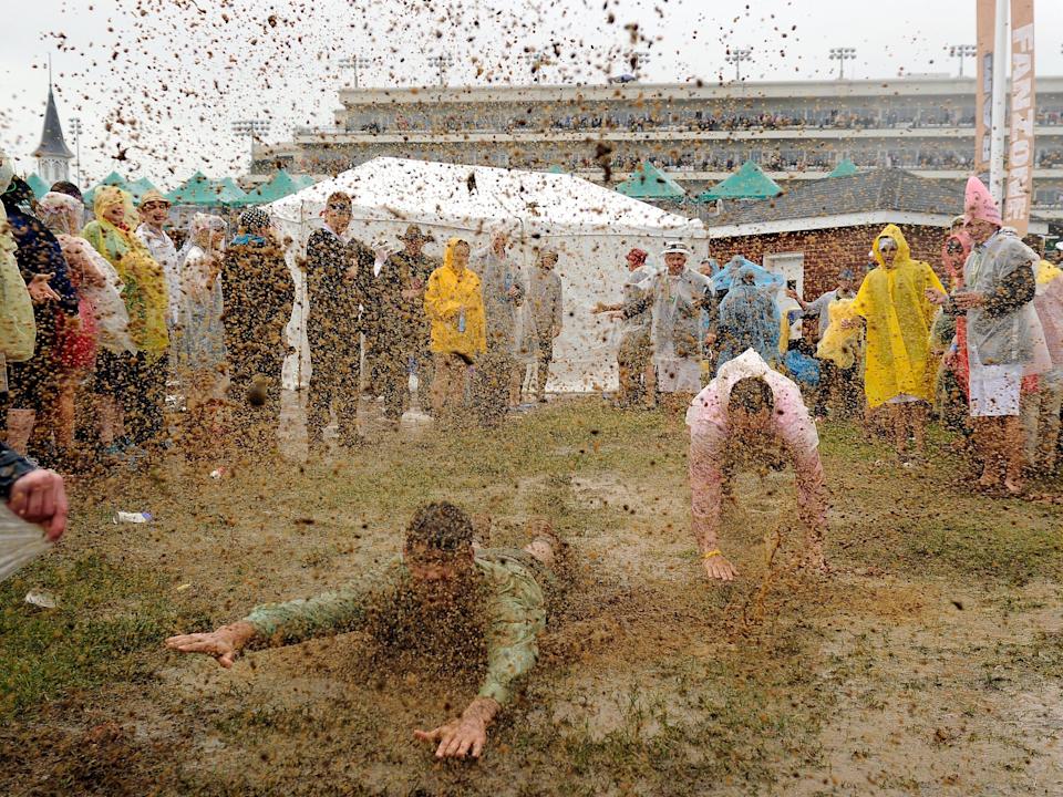 mud wrestling kentucky derby