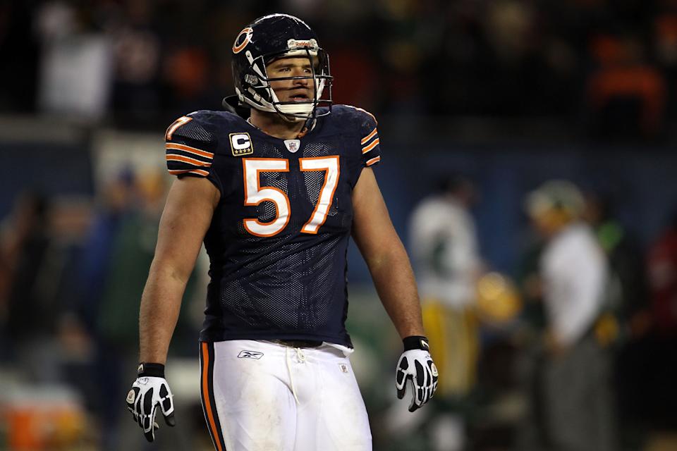 Olin Kreutz of the Chicago Bears