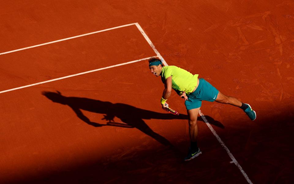 Nadal on court French Open - Clive Brunskill/Getty Images