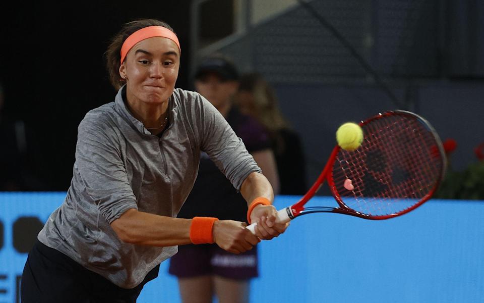 emma raducanu vs anhelina kalinina live score madrid open 2022 - SHUTTERSTOCK