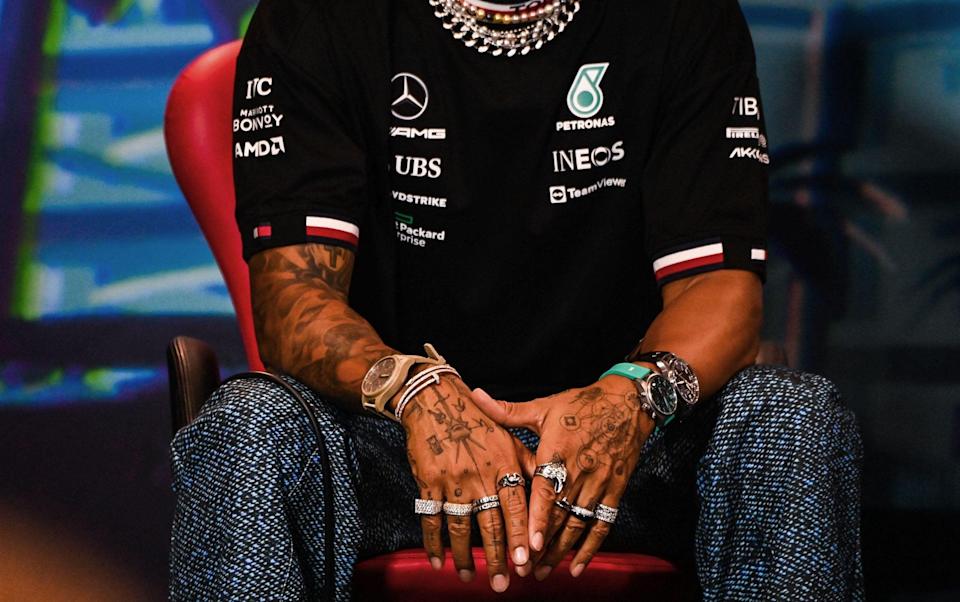 Lewis Hamilton given two races to remove jewellery amid Miami Grand Prix row with FIA - AFP