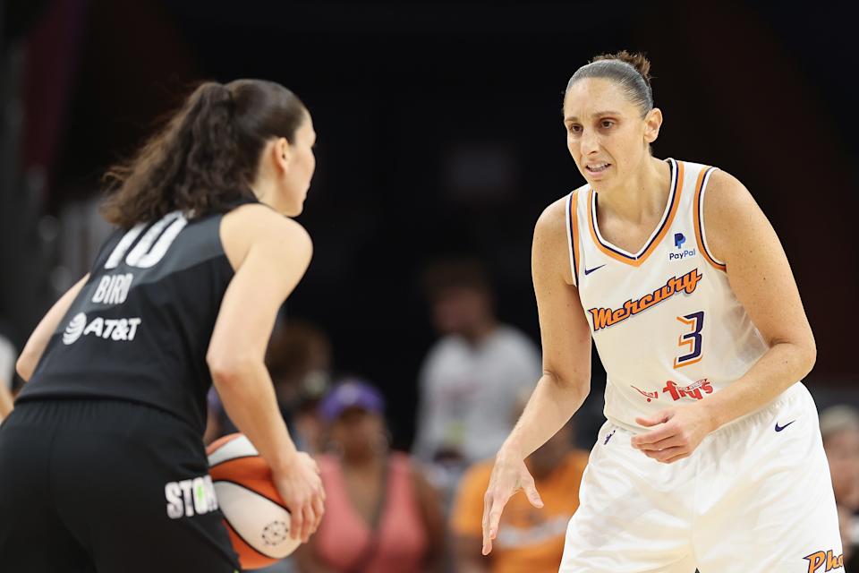 Sue Bird and Diana Taurasi