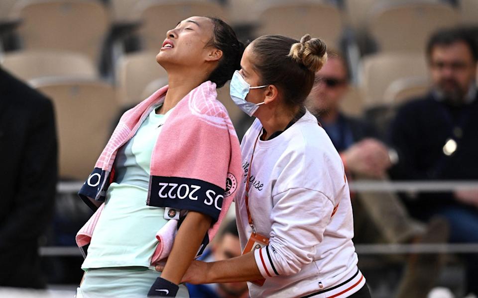 french open 2022 live score results latest updates tennis Iga Swiatek vs Qinwen Zheng news roland garros - Reuters