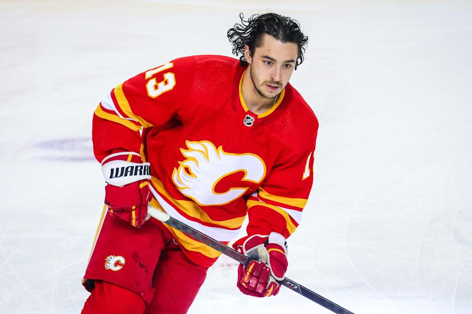 Calgary Flames left wing Johnny Gaudreau had a career-best 115 points this season.