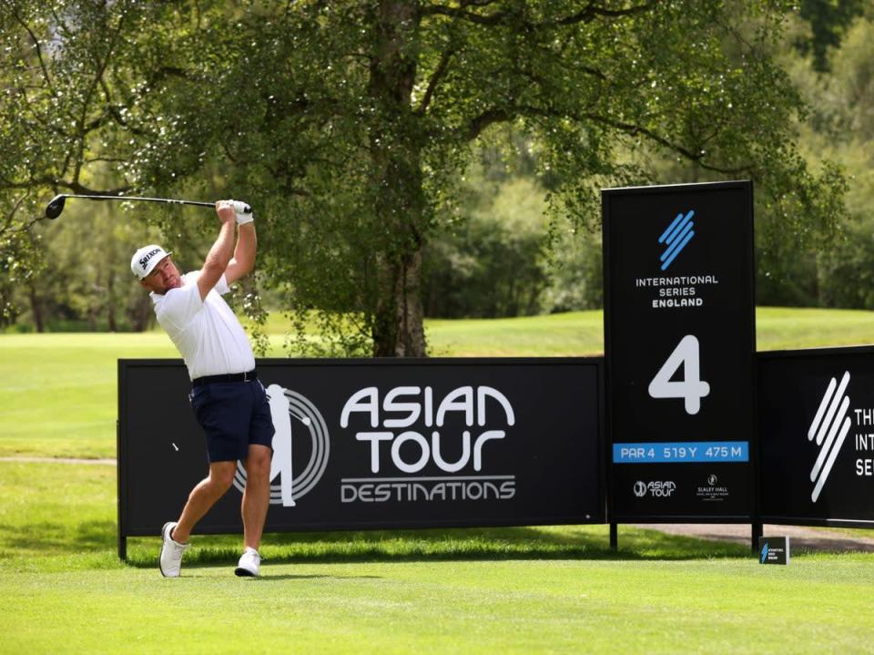 McDowell is teeing it up at Slaley Hall this week (Asian Tour International Series)