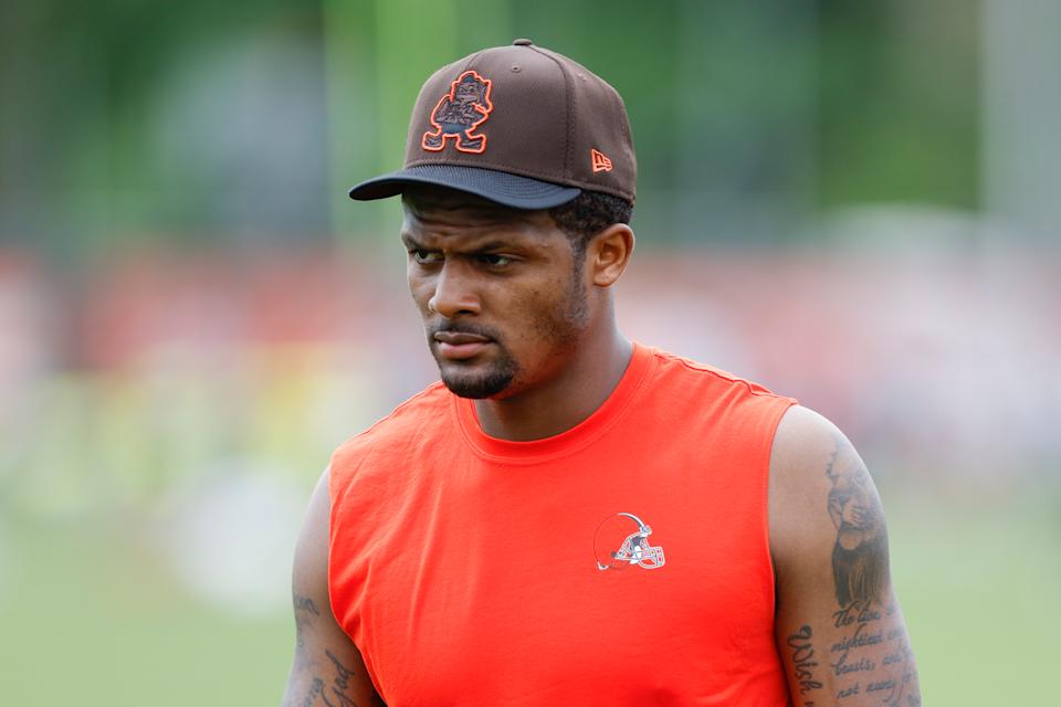 A 23rd accuser has now filed a lawsuit against Cleveland Browns quarterback Deshaun Watson. (AP Photo/Ron Schwane)