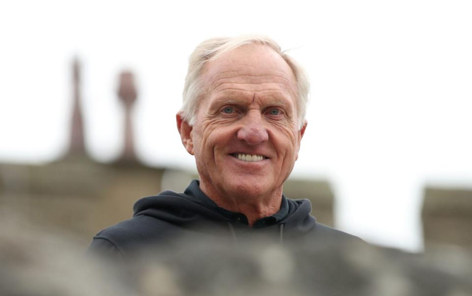 Greg Norman is the CEO of LIV Golf - GETTY IMAGES