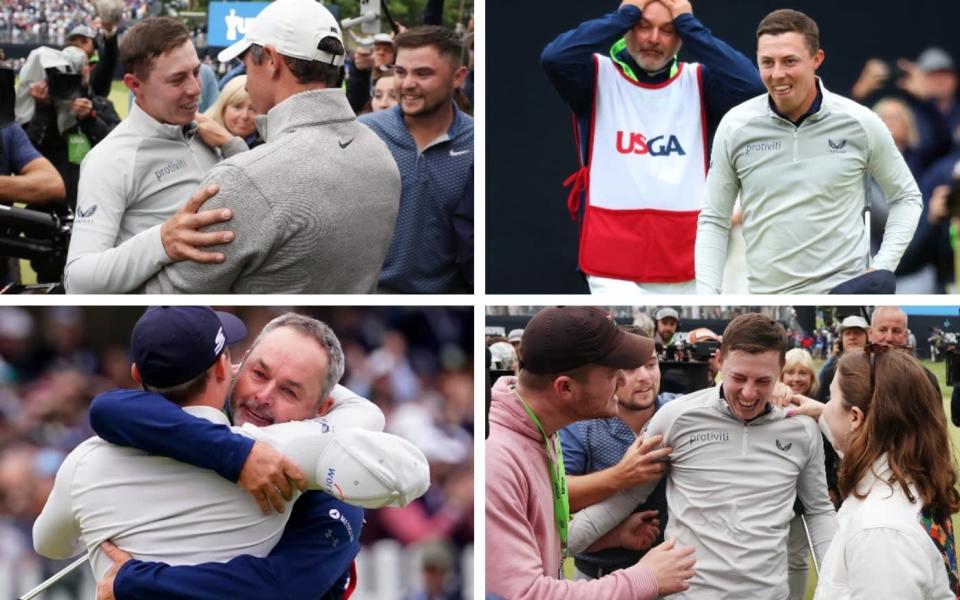 Matt Fitzpatrick holds his nerve to see off American challenge to win US Open - latest reaction&nbsp; - GETTY IMAGES / AP