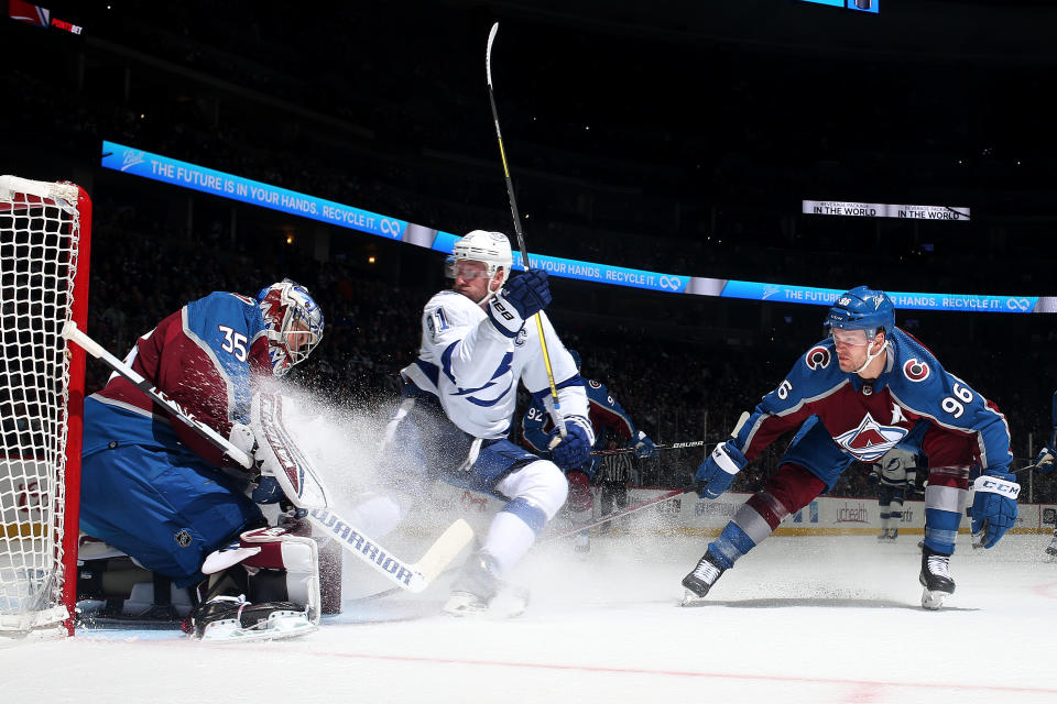 This might be the best Stanley Cup Final on paper in over a decade as the two-time defending champion Lightning meet the juggernaut Avalanche. (Getty)