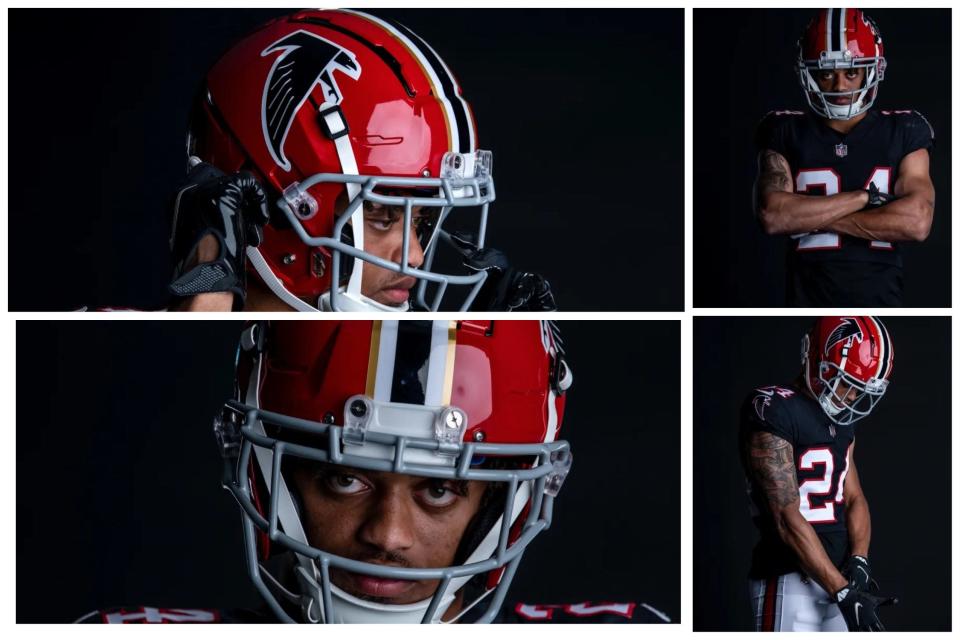 All the NFL teams with new uniforms and helmets for the 2022