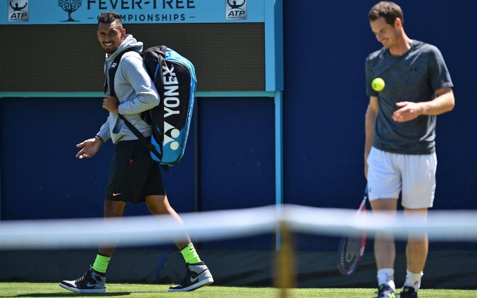 Andy Murray helped saved Nick Kyrgios’ life, reveals Australian’s mother - AFP