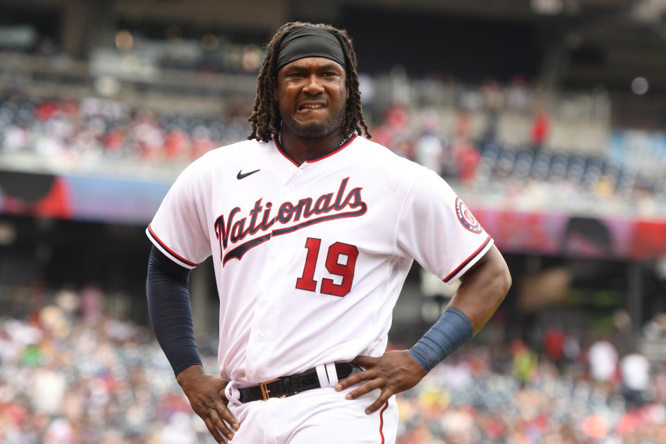 Josh Bell with the Nationals.