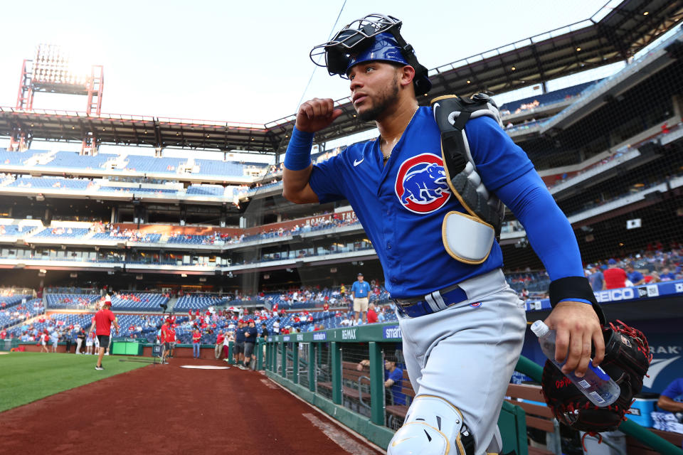 Willson Contreras with the Cubs.