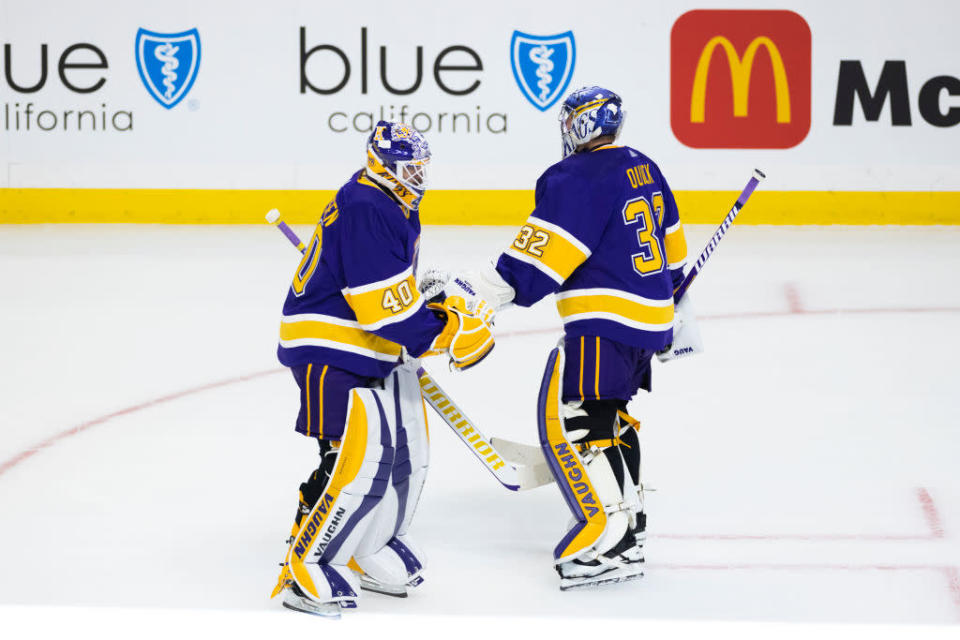 Possible trade options for NHL teams seeking goalies Petersen Quick Kings